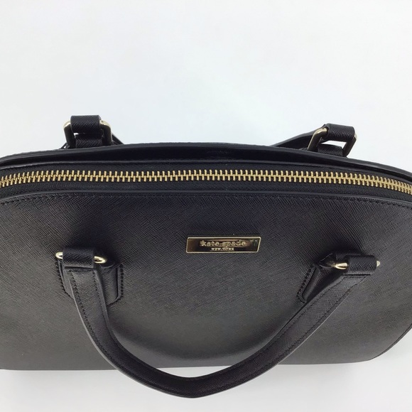 Kate Spade Reiley Laurel Way Black Satchel Handbag - Picture 4 of 9